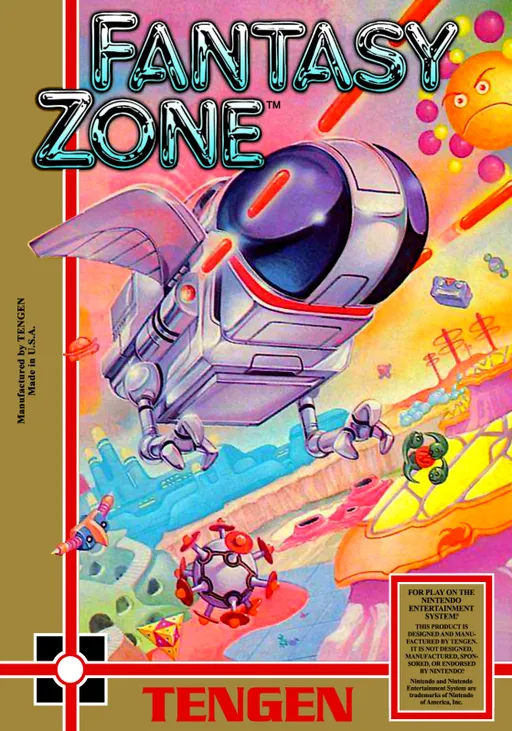Fantasy Zone (USA) (Tengen) (Unl)